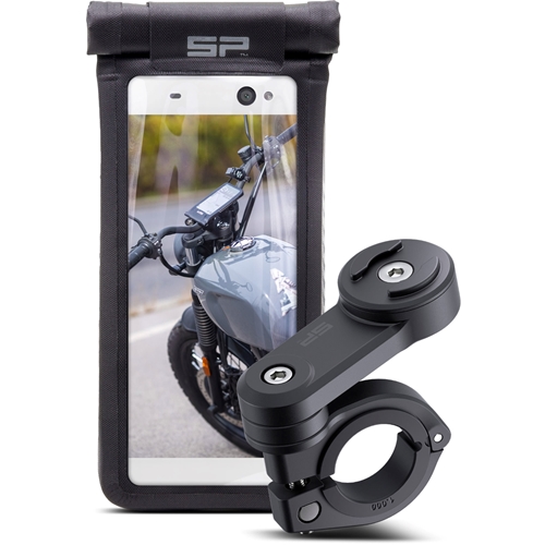 SP CONNECT Moto Bundle LT SPC+ Universal, Smartphone en auto GPS houders, Phone Case Large Zwart